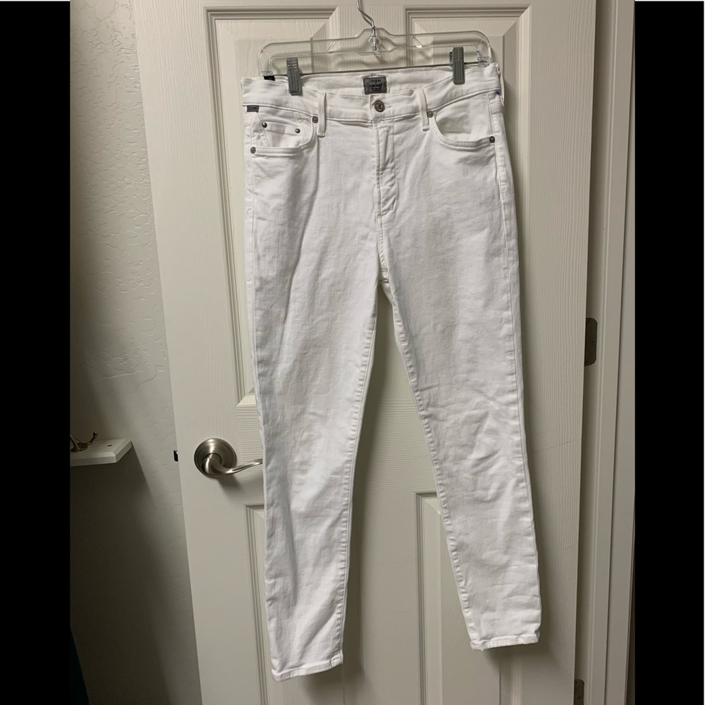 SZ 31 Citizens of Humanity White Stretch Jeans
